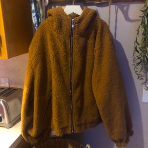 Teddy Bear Fleece Jacket NWOT